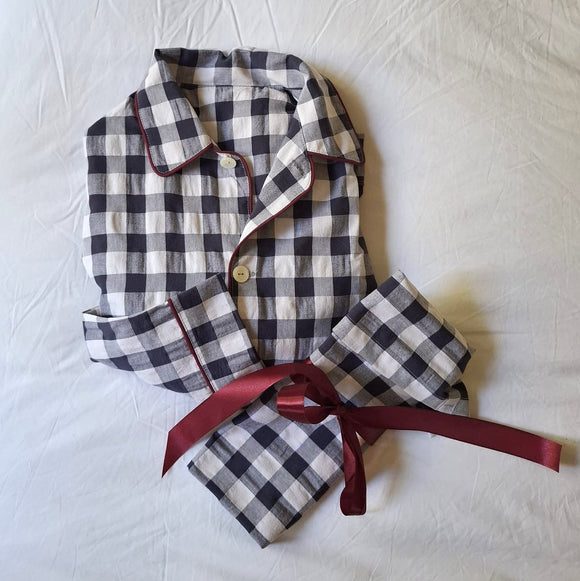 Pijama Mujer- Paqui cuadro xl