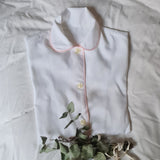 Pijama Mujer- Paqui oxford blanco vivo color