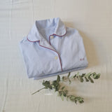 Pijama Mujer- Paqui oxford azul