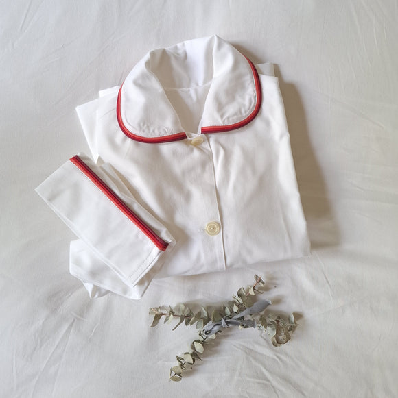 Pijama Mujer- Paqui oxford vivo tricolor