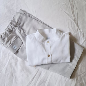 Camisa Niño- Tristán blanca oxford