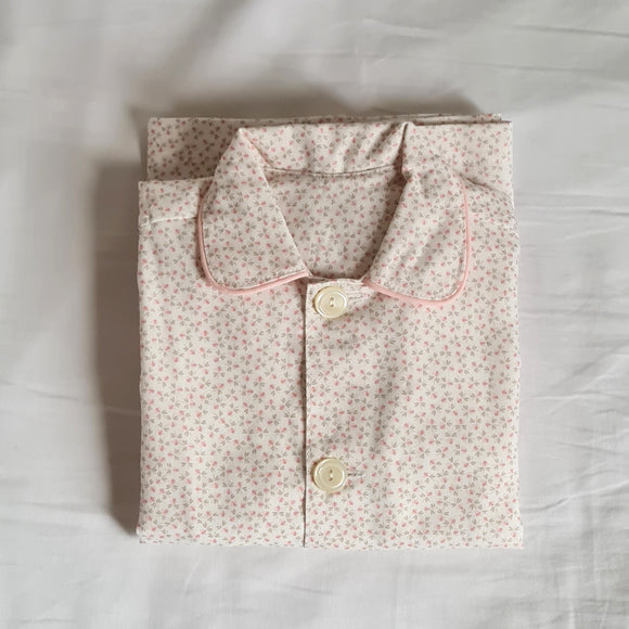 Pijama Mujer - Paqui flor rosa