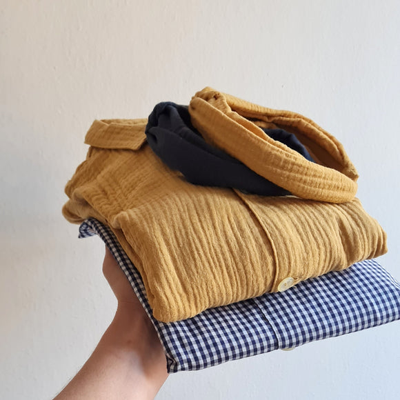 Pijama Niña - Alex  mostaza