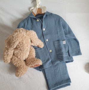 Pijama Niño - Alex azulón orgánico